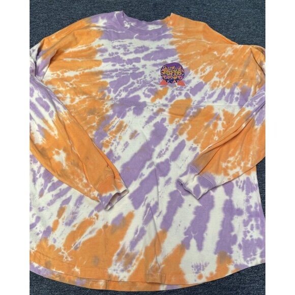Disney World Epcot Festival of Arts 2021 Figment Tie Dye Spirit Jersey Adult XL - Picture 2 of 8